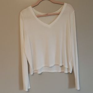 Charlotte Russe Basic Crop sweater